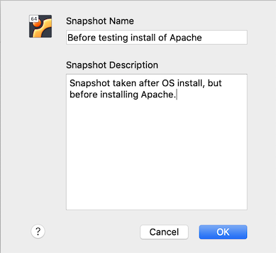 Snapshot Description