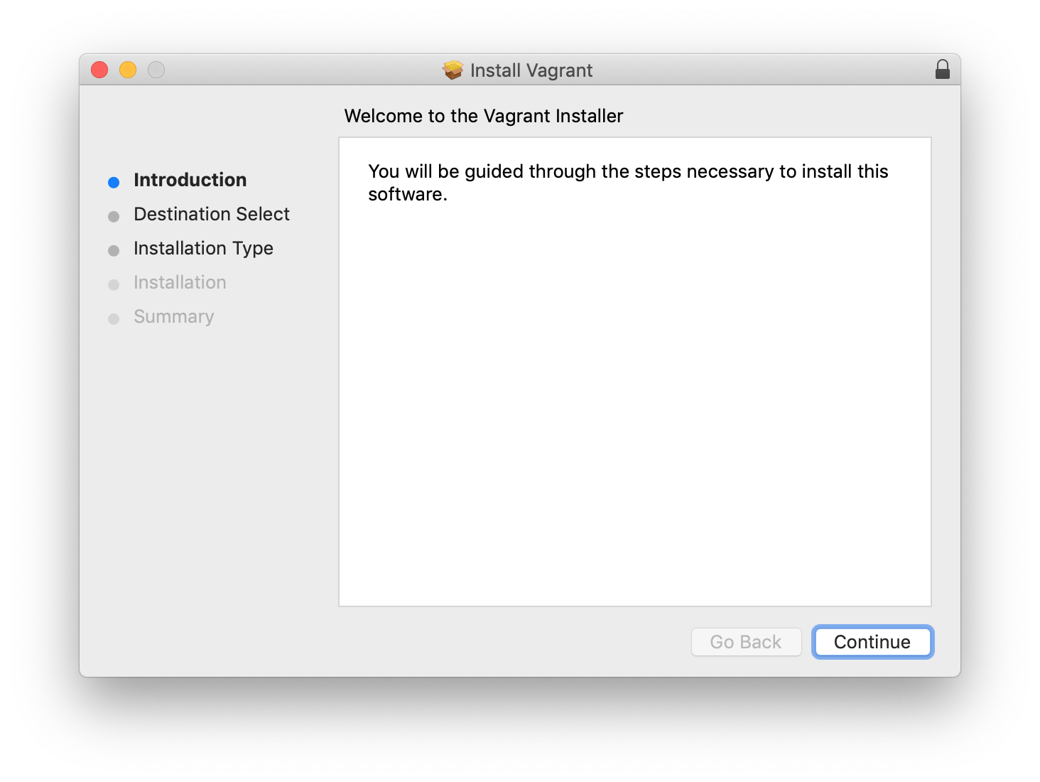 vagrant-installation